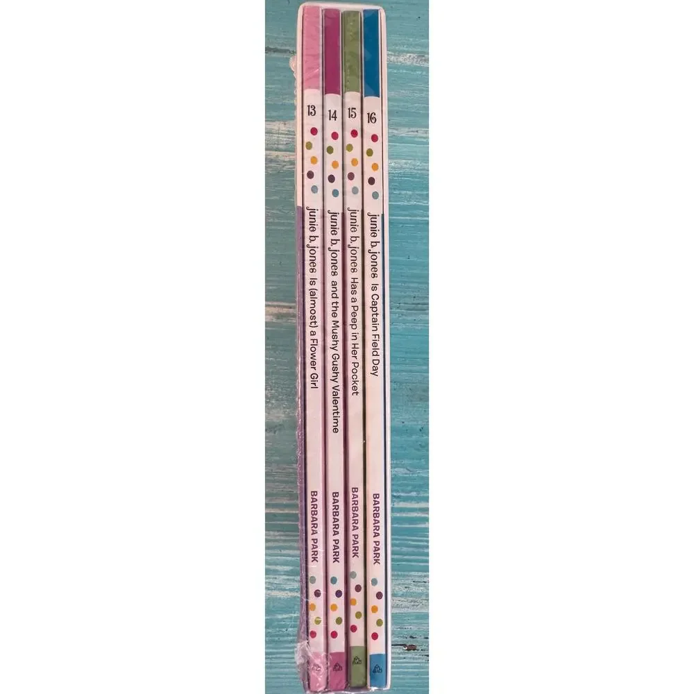 Junie B Jones 4th Boxed Set Ever Books 13-16 Brand New Sealed
